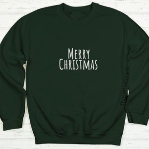 Merry Christmas Sweatshirt, Ugly Christmas Sweater